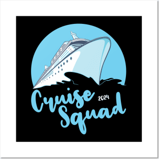 Cruise Squad 2024 Posters and Art